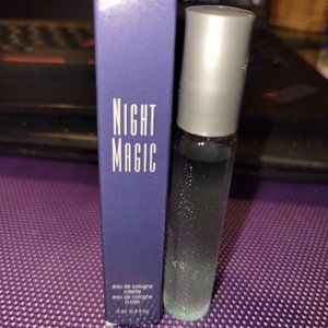 Avon Night Magic .3 oz Eau De Cologne Roll On New